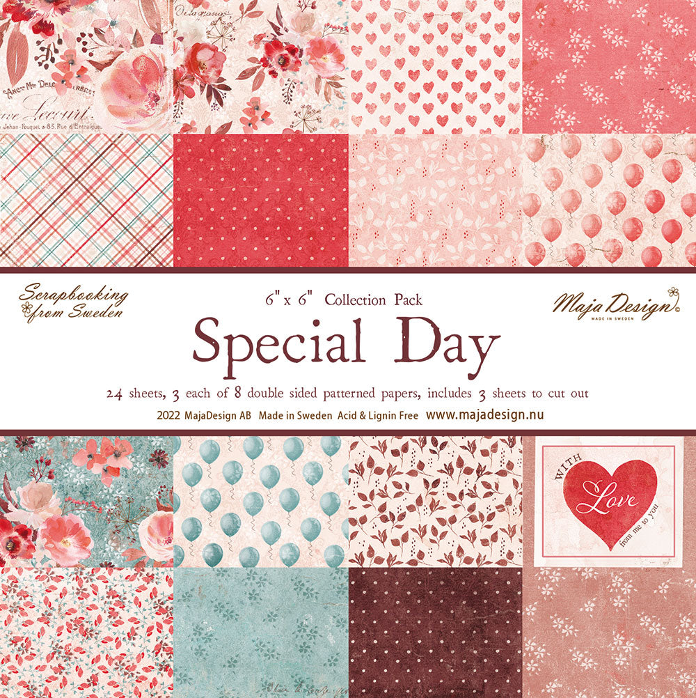 Maja Design - Special Day - Paper Pack - 6 x 6"