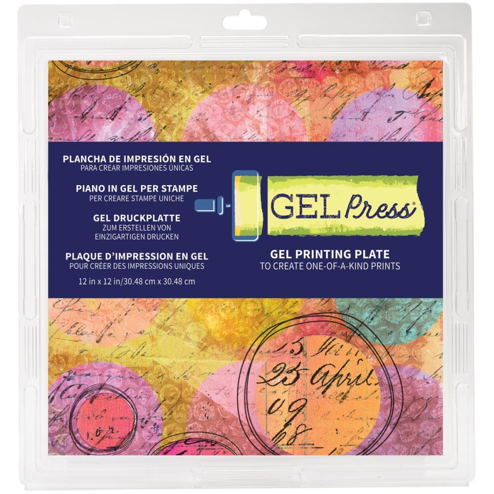 Gel Press - Gel  Plate -  12  x 12"