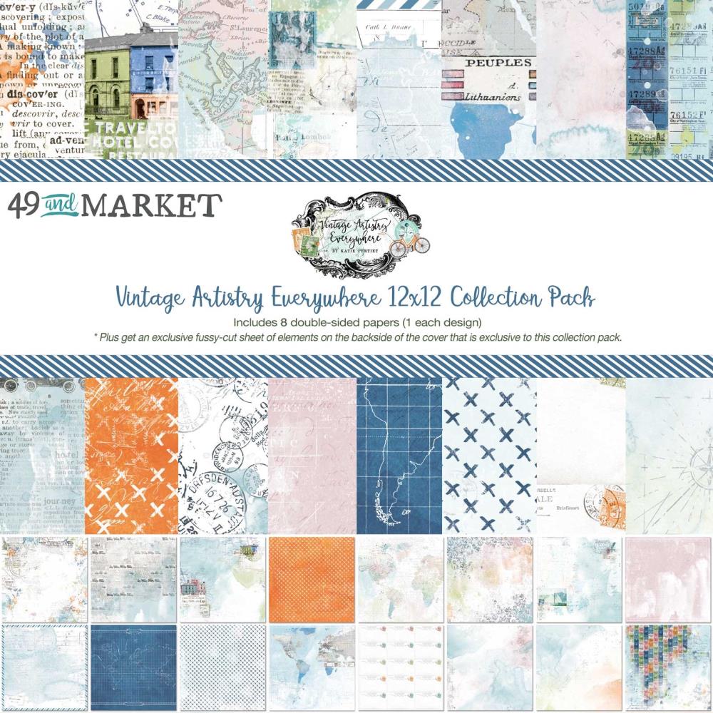49 and Market - Everywhere Collection -   12 x 12"