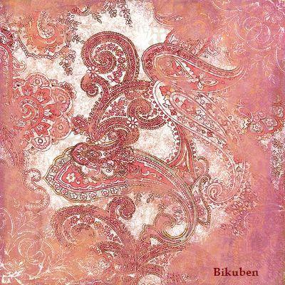 MME:Bohemia Blossom - Birthday - Paisley/Pink