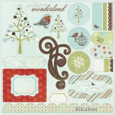 MME: Snowed In Accessory Sheet   12 x 12"