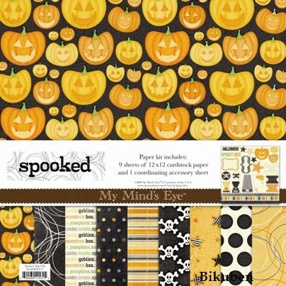 MME: Spooked - Paper & Accessories Kit    12 x 12"