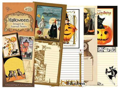 Crafty Secrets: Halloween Images & Journal Notes Booklet