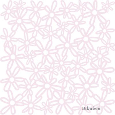 KI Memories: Glitter Lace Cardstock - Bouquèt Soft   12 x 12"