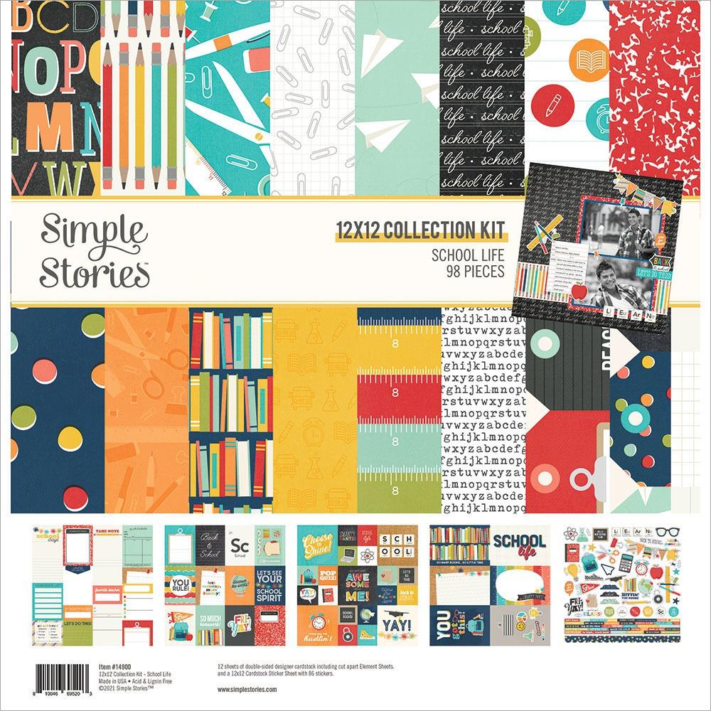 Simple Stories - School Life - Collection Kit - 12 x 12"