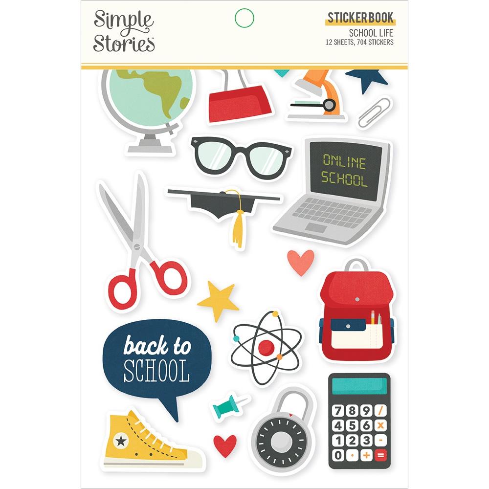 Simple Stories - School Life - Sticker Book