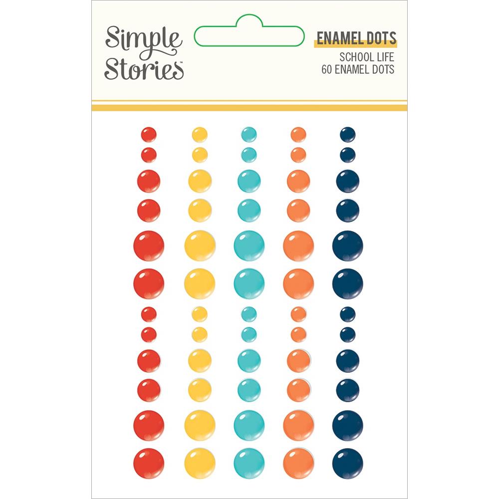 Simple Stories - School Life - Enamel Dots
