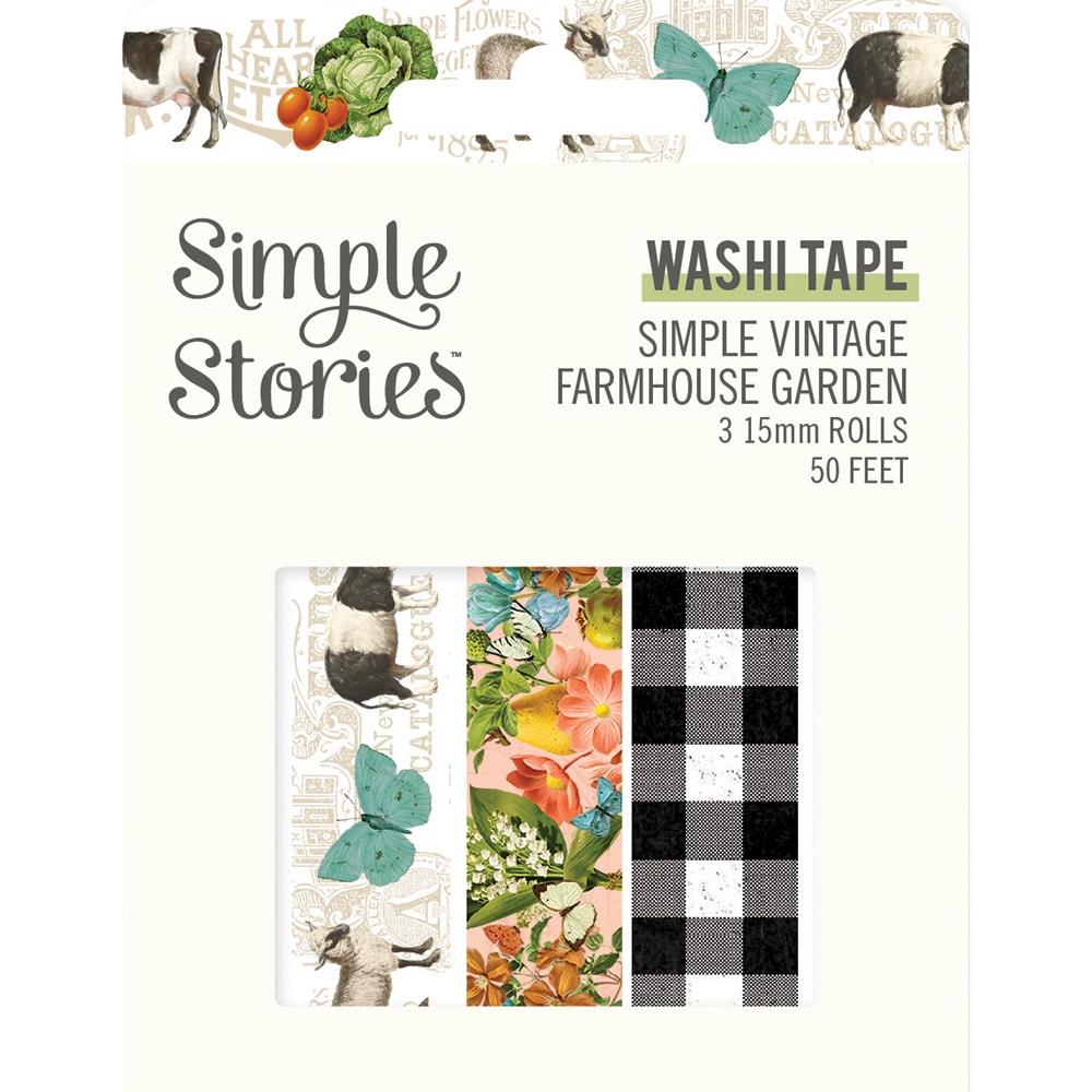 Simple Stories - Farmhouse Garden - Washi Tape