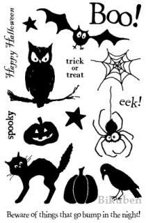 October Afternoon: Beware the Spooks  Clear Stamps