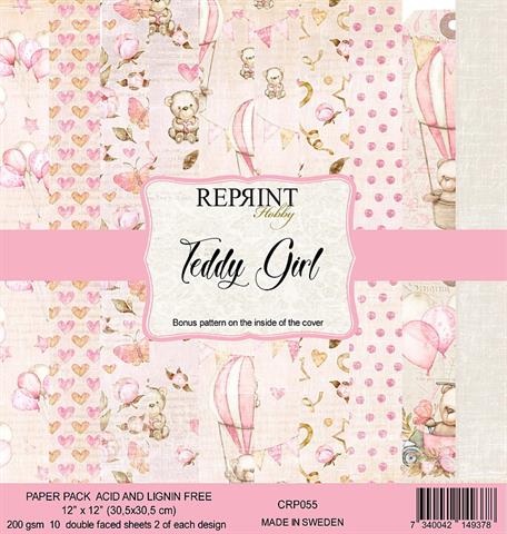 Reprint - Teddy Girl - Collection Pack - 12 x 12"