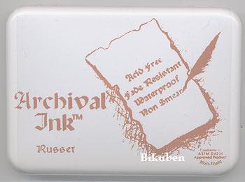 Archival Inks: RUSSET/SIENNA