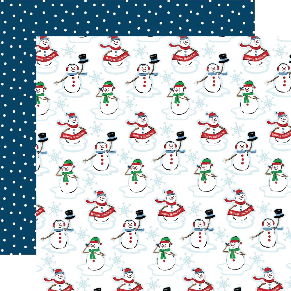 Carta Bella - White Christmas - Paper Pad  6 x 6"