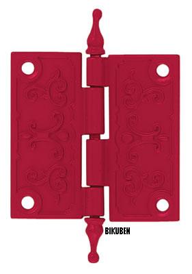 Daisy d's: Hinges - red