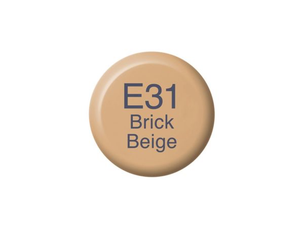 Copic Various Ink - Brick Beige - E31 - Refill - 12 ml