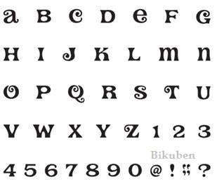 Revolution: GAZEBO - Cookie Cutter Mini Unicase Alphabet  