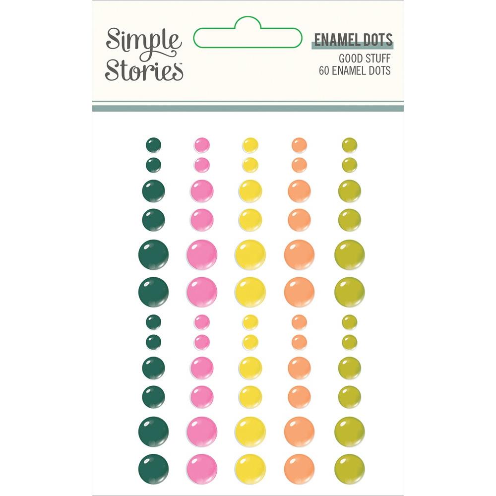 Simple Stories - Good Stuff - Enamel Dots