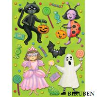 K&Company: Halloween Girl Grand Adhesions