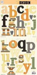 Heidi Grace: Flocked Monograms Punchouts Halloween