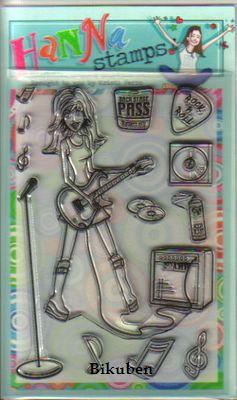 Hanna Stamps: Hanna Rocks   Clear Stamps