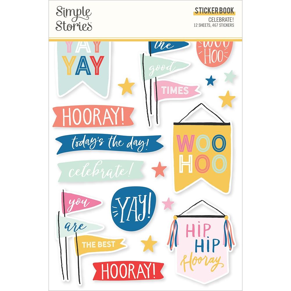 Simple Stories - Celebrate!  - Sticker Book