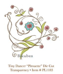 Penny Lane: Tiny Dancer - "Pirouette" Die Cut Overlay