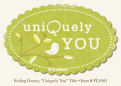 Penny Lane: Feeling Groovy - "Uniquely You" Title