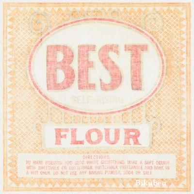 Jenni Bowlin: Flour Sack      12 x 12"