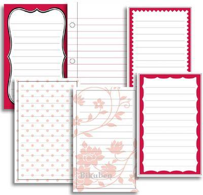 Jenni Bowlin: Vintage Red Set Journaling Cards