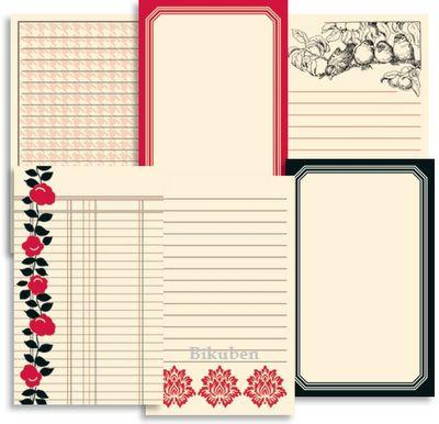 Jenni Bowlin: Red/BlackLine Extensions Journaling Cards