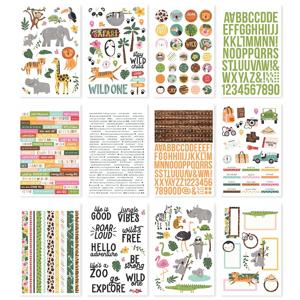 Simple Stories - Into the wild  - Sticker Book
