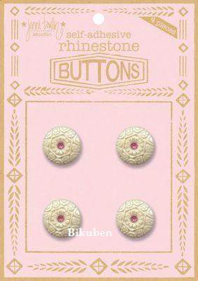 Jenni Bowlin: Rhinestone Buttons, Pink