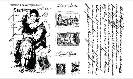 Rubber Stamp Concept: Dear Sister  Stamp Set