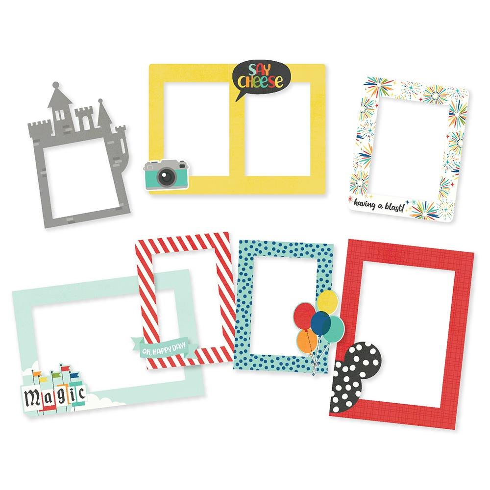 Simple Stories - Say cheese at the park - Chipboard Frames