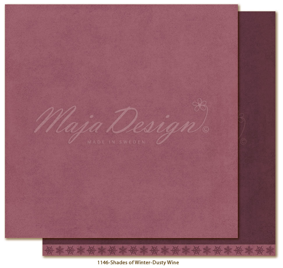 Maja Design - Monochromes - Shades of Winter - Dusty Wine