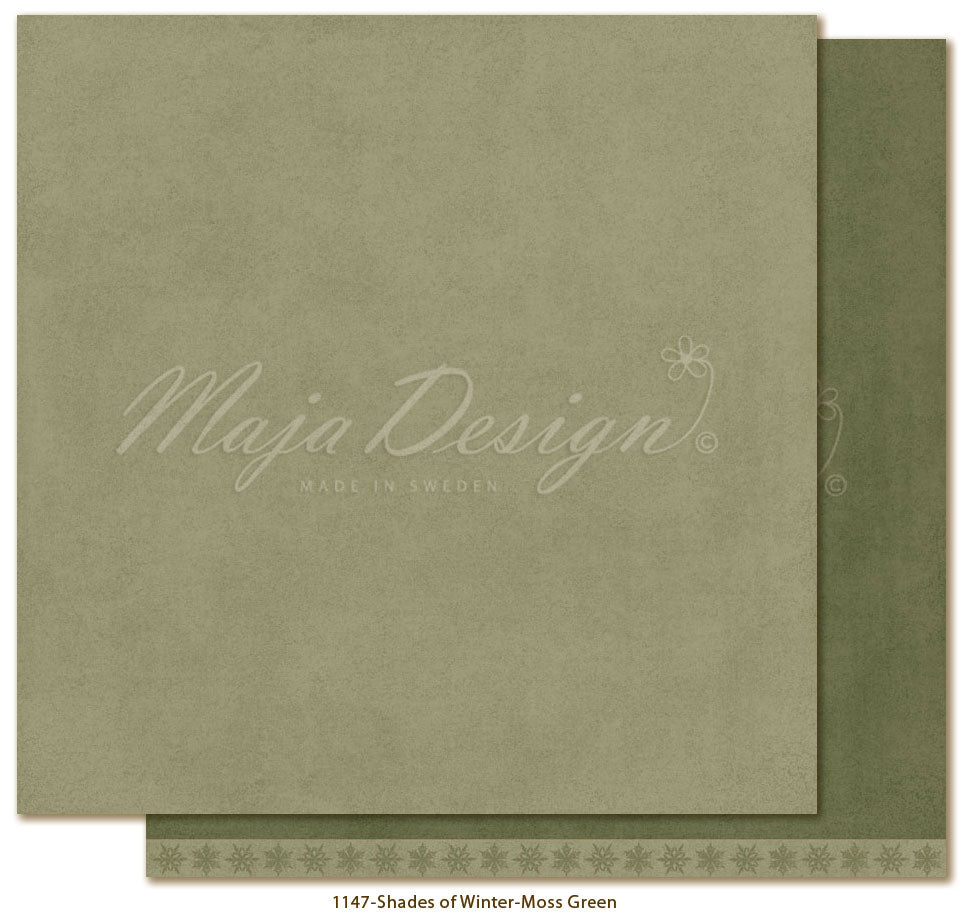 Maja Design - Monochromes - Shades of Winter - Moss Green