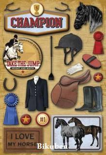 Karen Foster: Cardstock Stickers - Equestrian