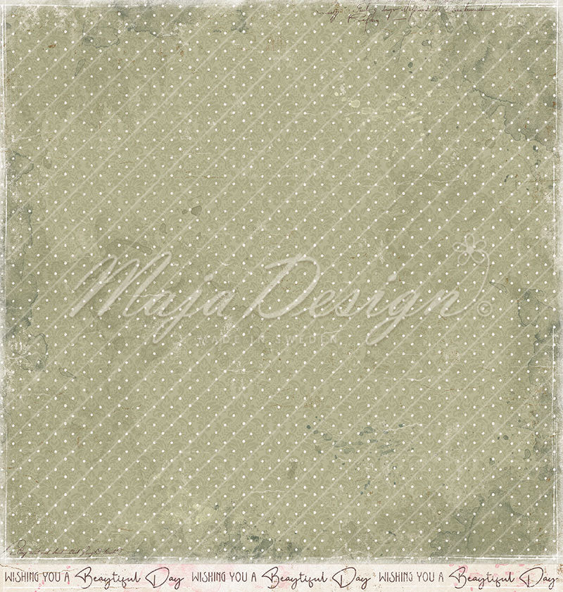 Maja Design - Tropical Garden - Big leaves -   12 x 12"