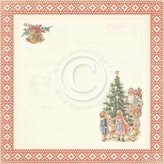 Pion Design - Home for Christmas - Christmas Eve  - 12 x 12"
