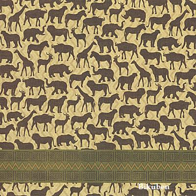 DCWV: Safari Chic - Animals    12 x 12"