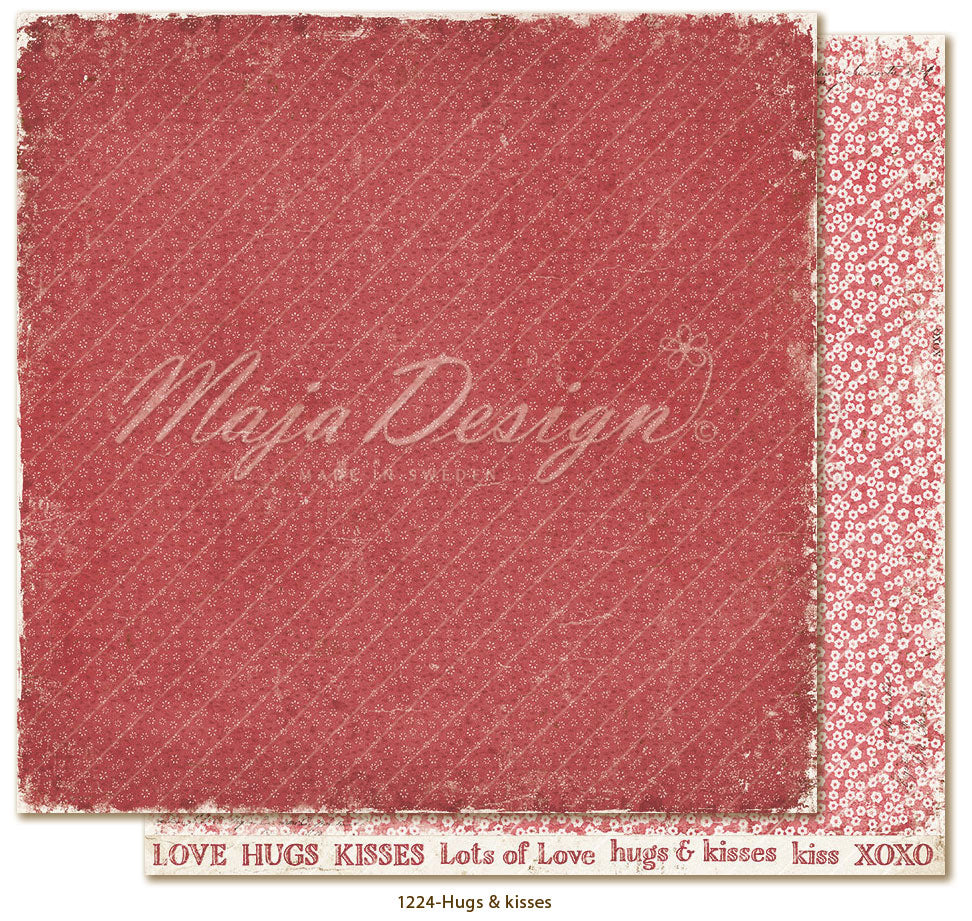 Maja Design - Everyday Life - Hugs & Kisses -  12 x 12"