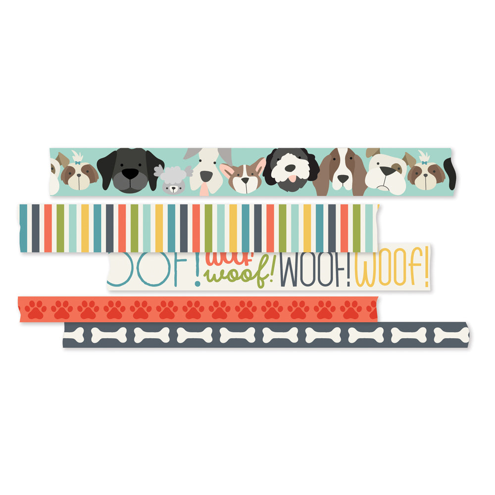Simple Stories - Pet Shoppe Dog - Washi Tape