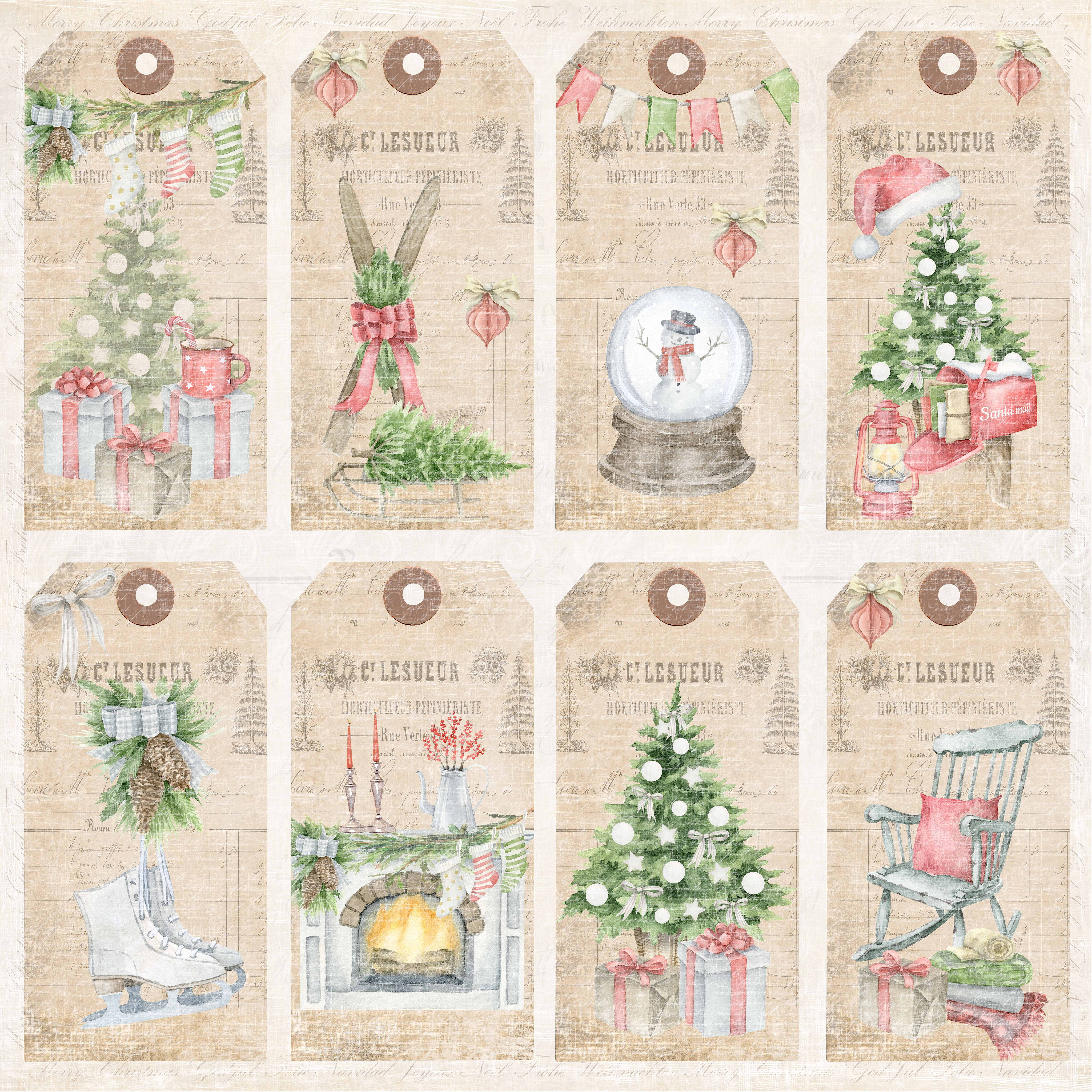 Reprint - Celebrate Christmas - Collection Pack - 12 x 12"
