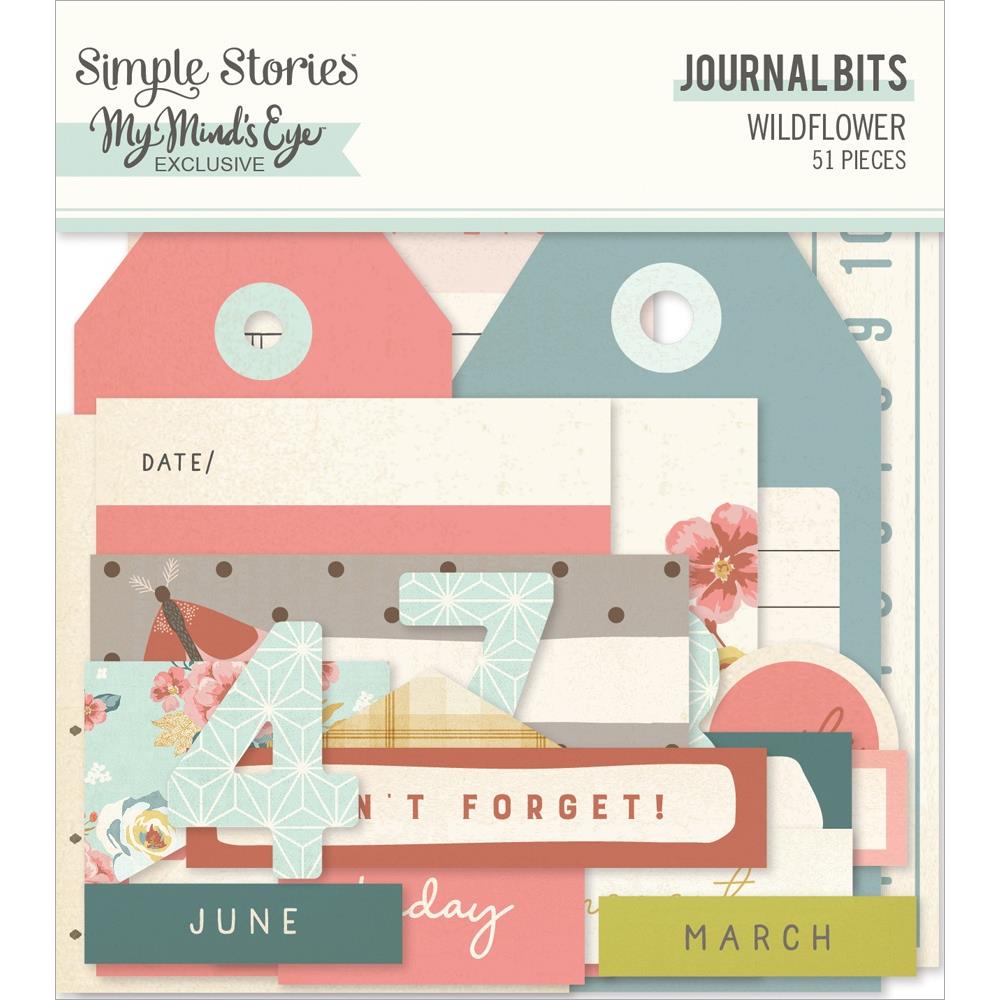 Simple Stories - Wildflower - Journal Bits & Pieces