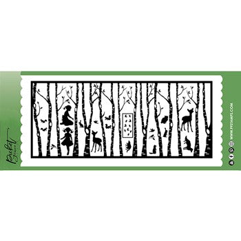 Picket Fence - Dies - Slim Line - Woods Cover Plate