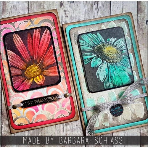 Tim Holtz Collection - Cling Stamps - Bold Botanicals