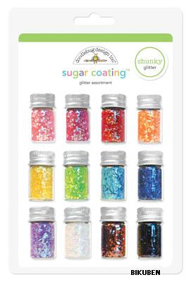 Doodlebug: Sugar coating chunky glitter