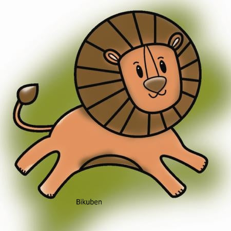 Imaginisce: Wild Things - LION  Clear Stamp