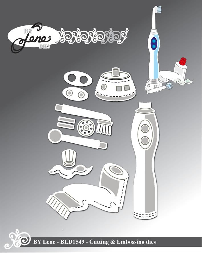 By Lene Design - Dies - Toothbrush