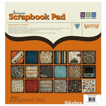 We R MemoryKeepers: MVP - Designer Scrapbook Pad     12 x 12"