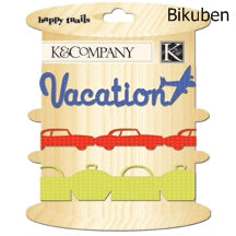 K & Company: Happy Trails - Paper Ribbons